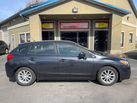 2012 Subaru Impreza for sale at Advantage Auto Sales in Garden City ID