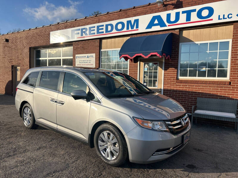 2016 Honda Odyssey for sale at FREEDOM AUTO LLC in Wilkesboro NC