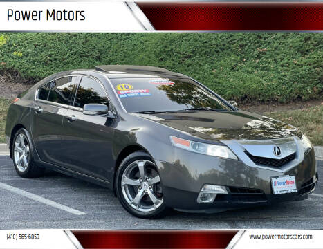 2010 Acura TL for sale at Power Motors in Halethorpe MD
