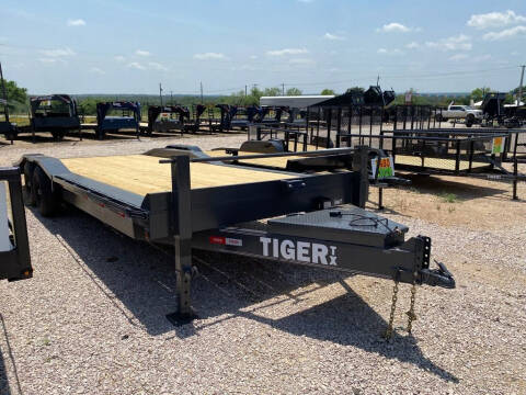 2024 TIGER  - Drive Over Fender Trailer - for sale at LJD Sales in Lampasas TX