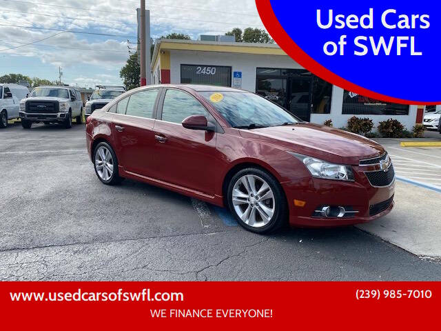 2014 Chevrolet Cruze for sale at Used Cars of SWFL in Fort Myers FL