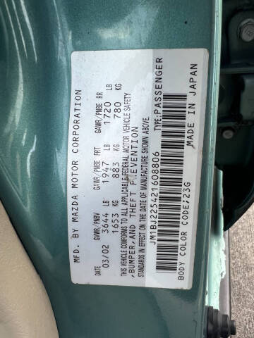 2002 Mazda Protege DX