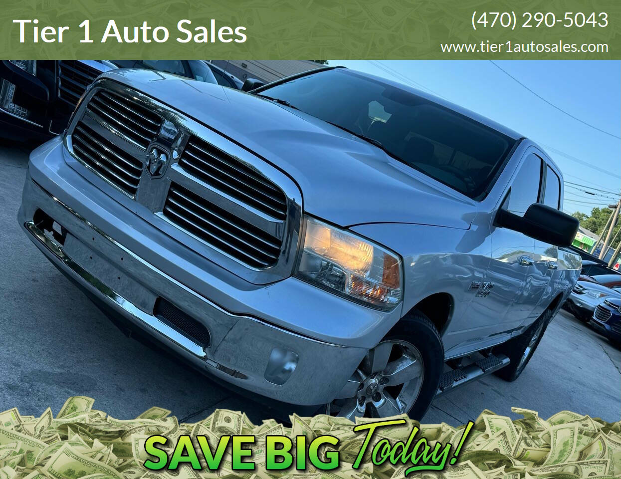 2013 Ram 1500 for sale at Tier 1 Auto Sales in Gainesville, GA