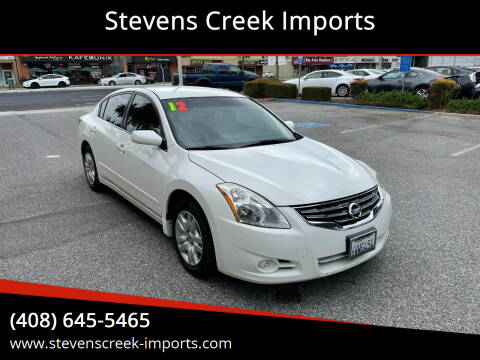 2012 Nissan Altima for sale at Stevens Creek Imports in San Jose CA