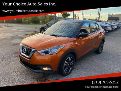 2019 Nissan Kicks for sale at Your Choice Auto Sales Inc. in Dearborn MI