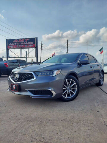 2019 Acura TLX for sale at AMT AUTO SALES LLC in Houston TX