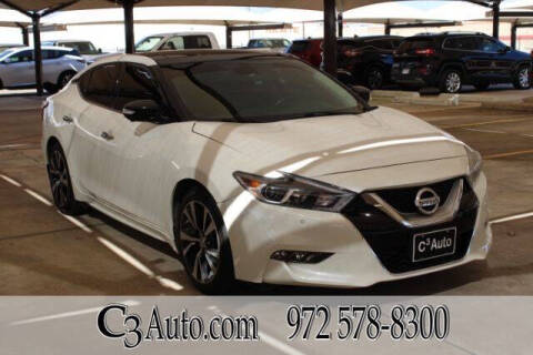 2017 Nissan Maxima for sale at C3Auto.com in Plano TX