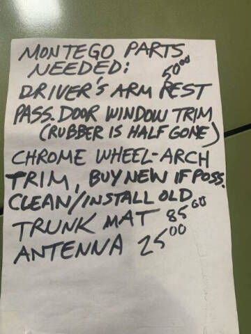 1968 Mercury Montego