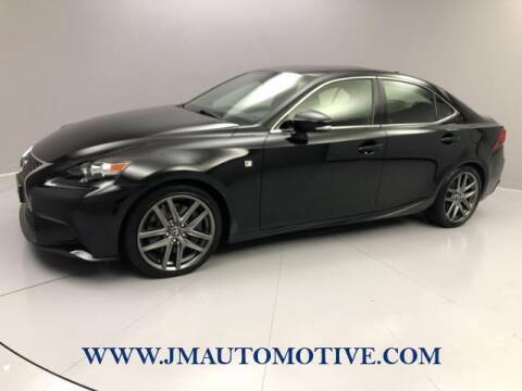 2016 Lexus IS 300 for sale at J & M Automotive in Naugatuck CT