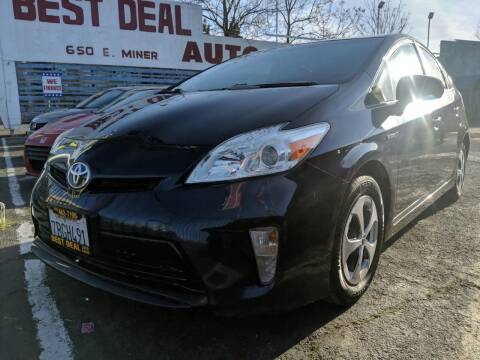 2013 Toyota Prius for sale at Best Deal Auto Sales in Stockton CA