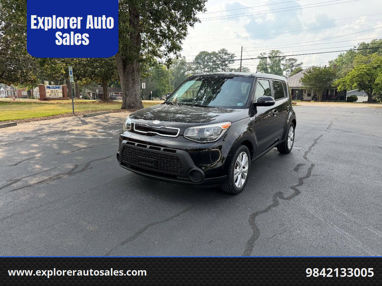 Black 2014 Kia Soul + + 4dr Crossover 1
