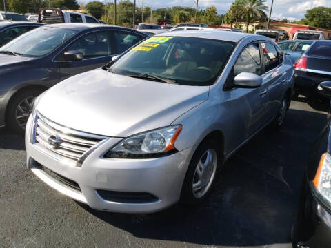 2013 Nissan Sentra for sale at Tony's Auto Sales in Jacksonville FL