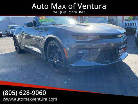 2017 Chevrolet Camaro for sale at Auto Max of Ventura in Ventura CA