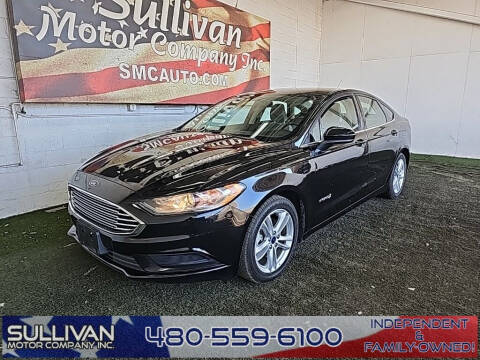 2018 Ford Fusion Hybrid for sale at TrucksForWork.net in Mesa AZ