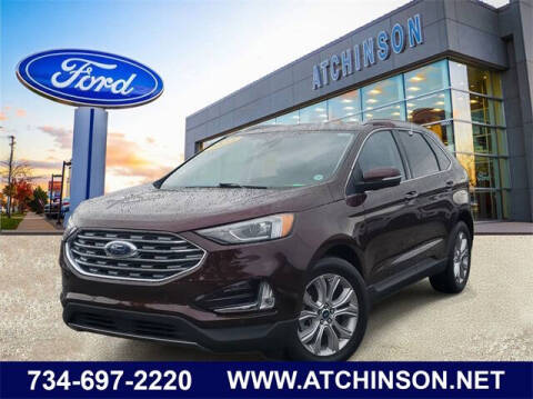 2022 Ford Edge for sale at Atchinson Ford Sales Inc in Belleville MI