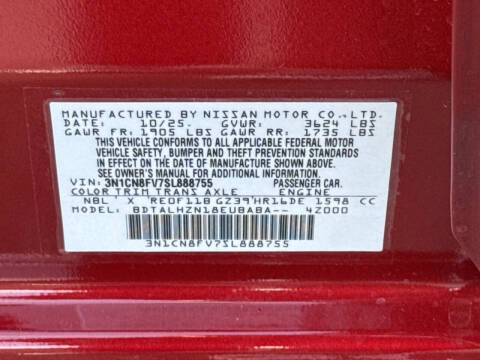 2025 Nissan Versa SR