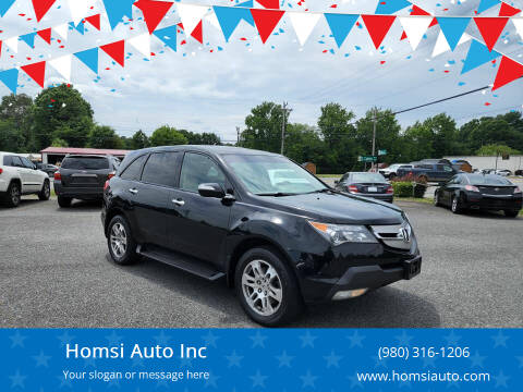 2008 Acura MDX for sale at Homsi Auto Inc in Kannapolis NC