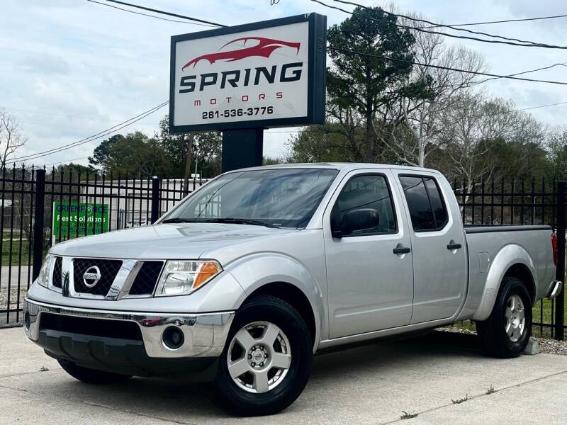 2008 Nissan Frontier for sale at Spring Motors in Spring TX