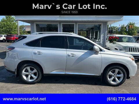 2012 Lexus RX 350 for sale at Marv`s Car Lot Inc. in Zeeland MI