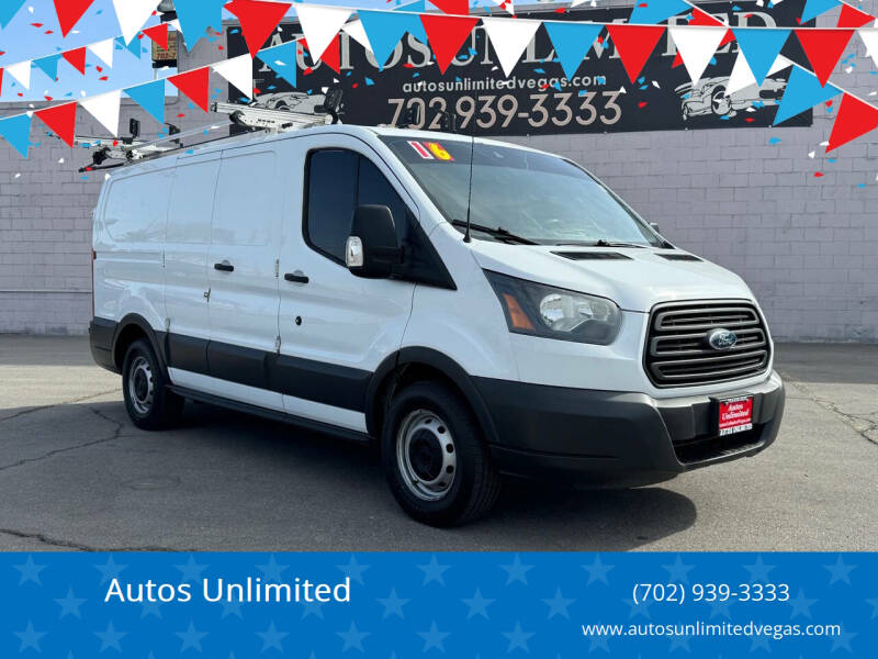 2016 Ford Transit for sale at Autos Unlimited in Las Vegas NV