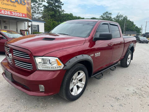 2015 RAM 1500 for sale at Mega Cars of Greenville in Greenville SC