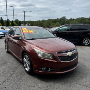 2012 Chevrolet Cruze for sale at Auto Bella Inc. in Clayton NC