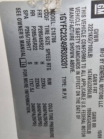 2009 Cadillac Escalade