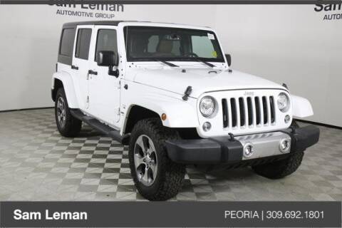 2017 Jeep Wrangler Unlimited for sale at Sam Leman Chrysler Jeep Dodge of Peoria in Peoria IL