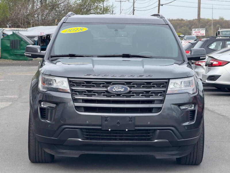Used 2018 Ford Explorer XLT with VIN 1FM5K8D8XJGB96239 for sale in Worcester, MA