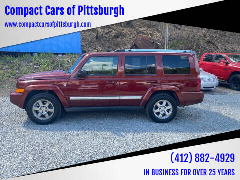 2008 Jeep Commander for sale at Compact Cars of Pittsburgh in Pittsburgh PA