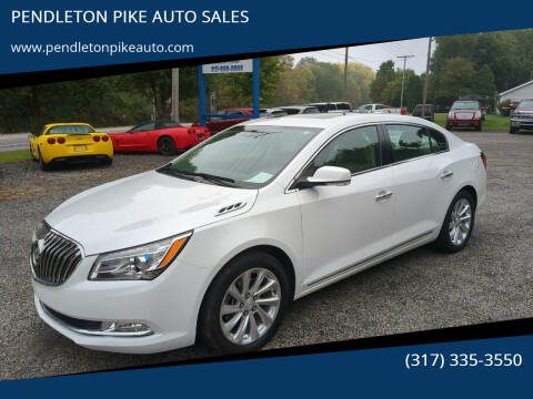 2016 Buick LaCrosse for sale at PENDLETON PIKE AUTO SALES in Ingalls IN