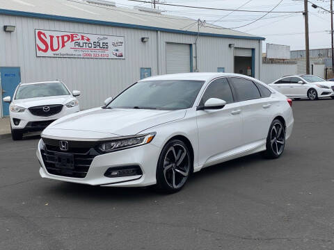 2018 Honda Accord for sale at SUPER AUTO SALES STOCKTON in Stockton CA