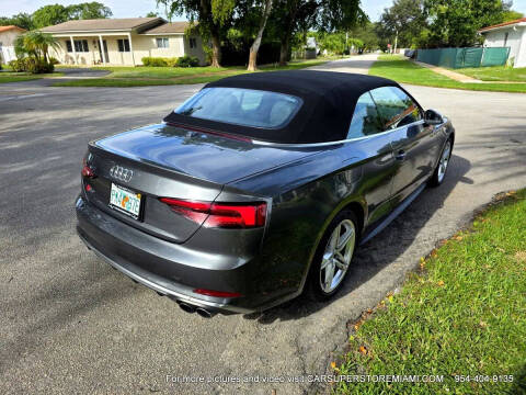 2018 Audi S5 3.0T quattro Premium Plus
