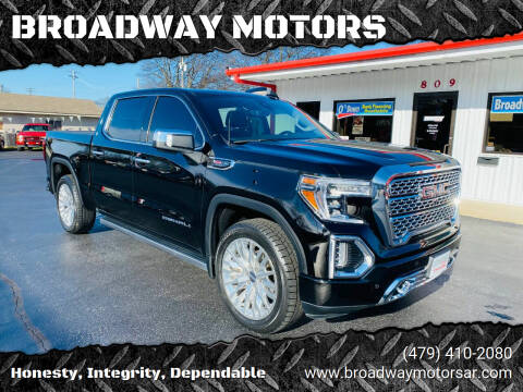 2019 GMC Sierra 1500 for sale at BROADWAY MOTORS in Van Buren AR