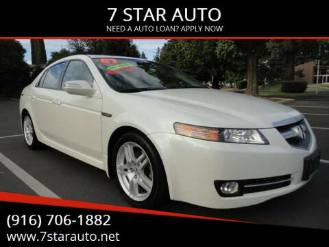 2007 Acura TL for sale at 7 STAR AUTO in Sacramento CA