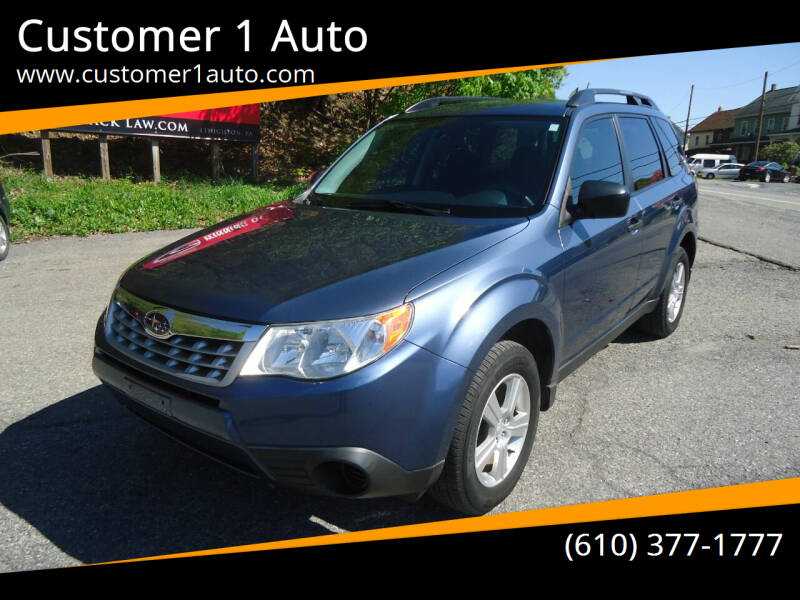 2011 Subaru Forester for sale at Customer 1 Auto in Lehighton PA