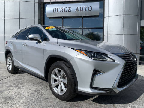 2016 Lexus RX 350 for sale at Berge Auto in Orem UT