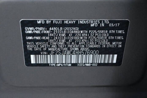 2017 Subaru Forester 2.5i Touring