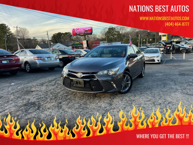 2015 Toyota Camry for sale at Nations Best Autos in Decatur GA