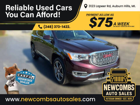 2018 GMC Acadia Denali
