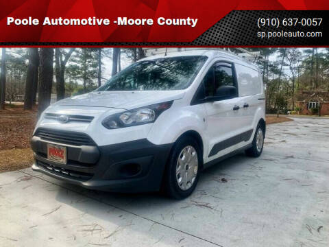 2018 Ford Transit Connect for sale at Poole Automotive -Moore County in Aberdeen NC