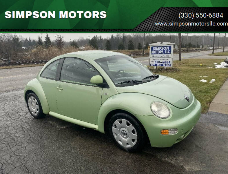 1999 Volkswagen New Beetle for sale at SIMPSON MOTORS in Youngstown OH