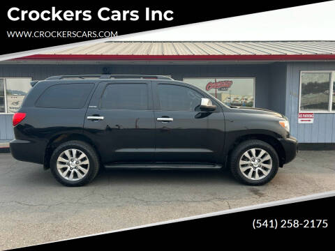 2011 Toyota Sequoia for sale at Crockers Cars Inc in Lebanon OR