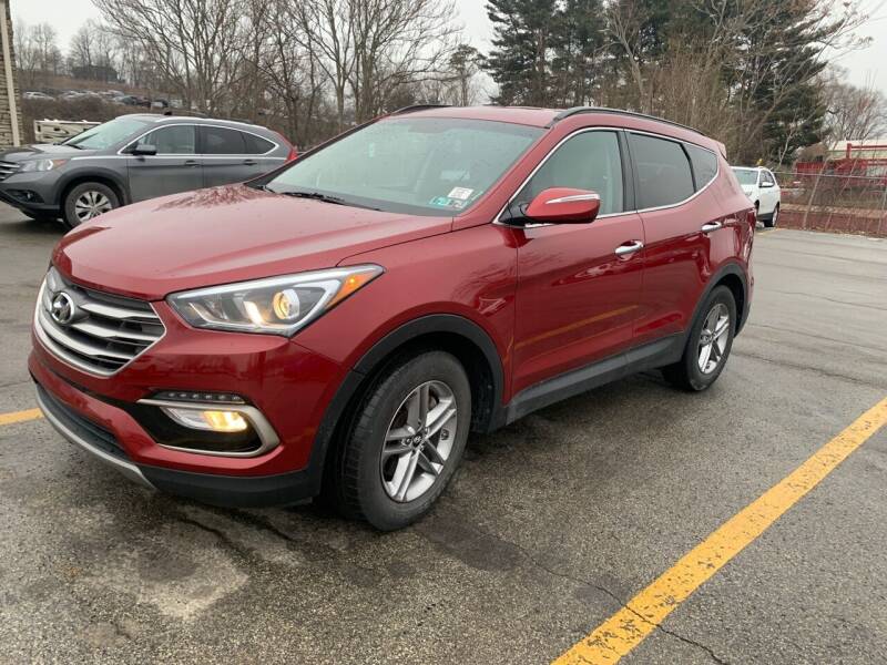 2018 Hyundai Santa Fe Sport for sale at Martin Auto Sales in West Alexander PA