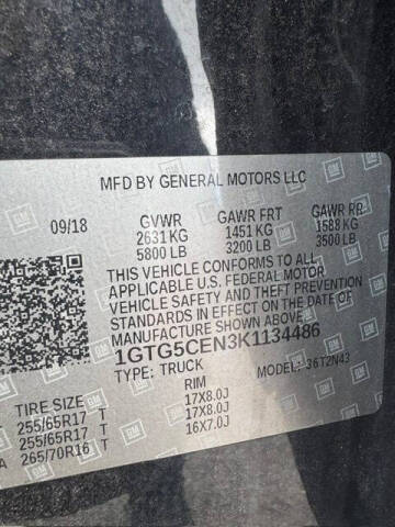 2019 GMC Canyon SLE