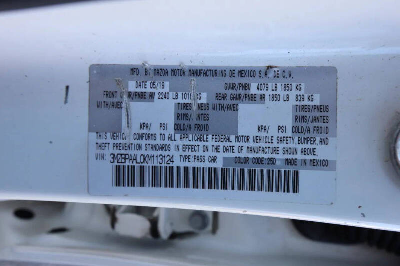 2019 Mazda Mazda3 Sedan Select