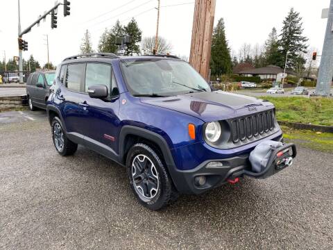 2016 Jeep Renegade for sale at KARMA AUTO SALES in Federal Way WA