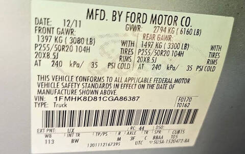 2012 Ford Explorer XLT