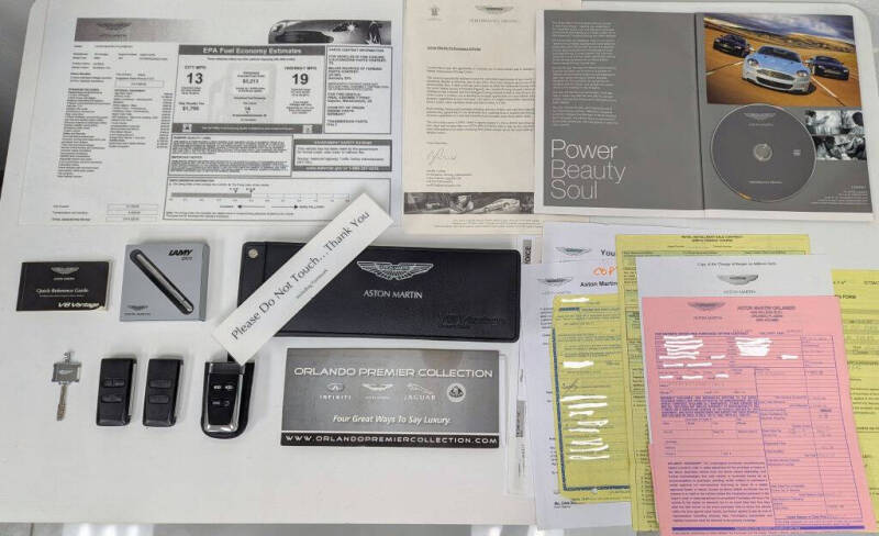 2009 Aston Martin V8 Vantage