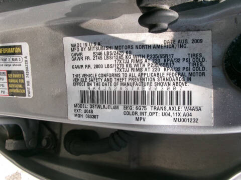 2010 Mitsubishi Endeavor LS